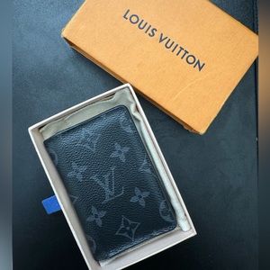 Louis Vuitton Pocket Organizer Grey Monogram